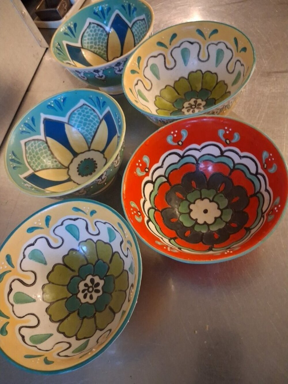 Anthropologie Elka Ayaka Bowls X 5